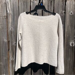 Cream Lightweight Knit Long-Sleeve sweater size small
